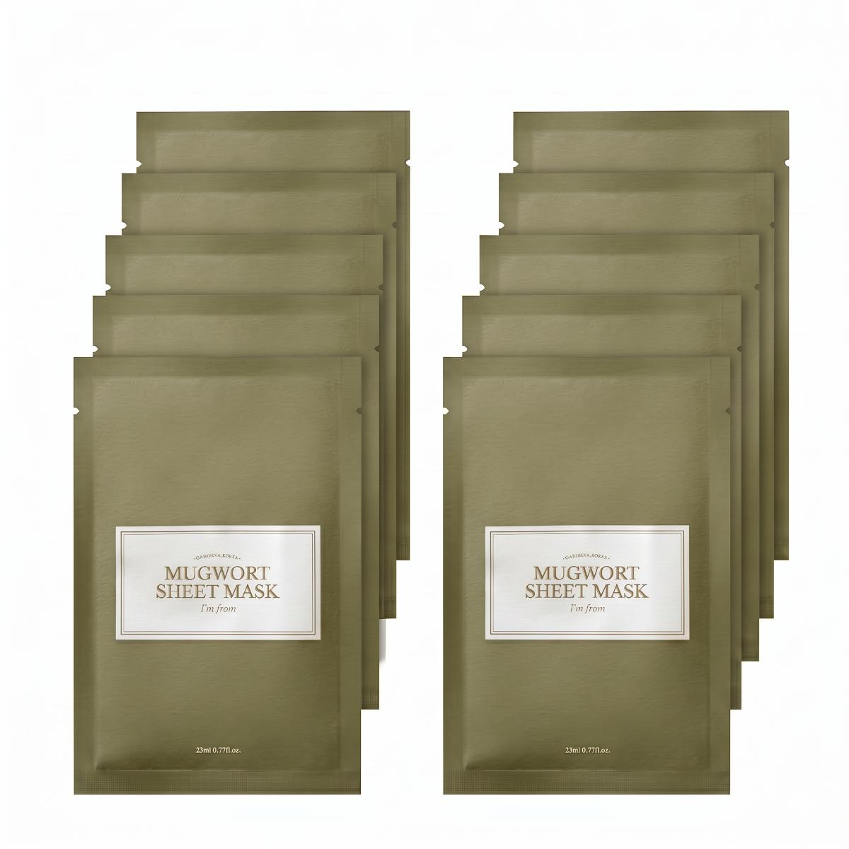 I'm From Mugwort Sheet Mask 10 Sheets